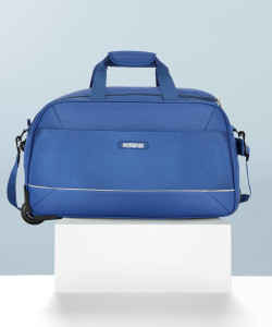 AMERICAN TOURISTER POLER WHEEL DUFFLE 65CM NAVY Duffel With Wheels