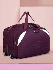 SAKSHI FASHION (Expandable) SE Fabric Travel for Men and Women Duffel With Wheels (Strolley)