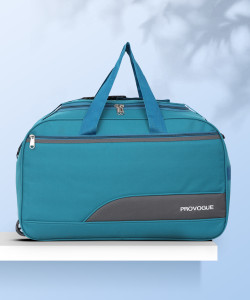 PROVOGUE (Expandable) PRO-24INCH Travel bag Waterproof Polyester Lightweight 50 L luggage with 2 Wheel Duffel With Wheels (Strolley)
