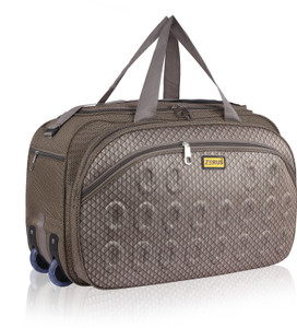 ZERUS (Expandable) Duffel Bag For Travel Wheel Luggage Bag For Men & Women Duffel With Wheels (Strolley)