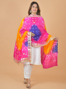 Nakoda Creation Art Silk Printed Women Dupatta