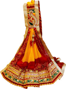 Avilhara Poly Georgette Embroidered Women Dupatta