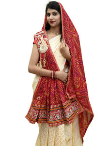 Ranisatiya Creation Poly Georgette Printed Women Dupatta
