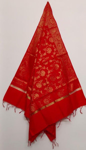 Jyotsna Collections Pure Silk Woven Women Dupatta
