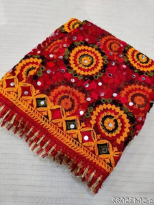 Vitrag Fashion Net Embroidered Women Dupatta