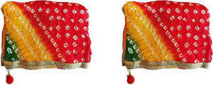 pk hub Art Silk Self Design Women Dupatta