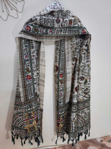 Silkylife Silk Blend Printed Unisex Dupatta