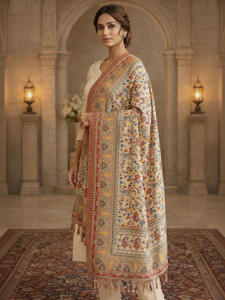 trendzmy Cotton Silk Floral Print Women Dupatta