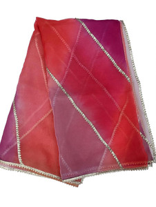 faith visit Organza Self Design Women Dupatta
