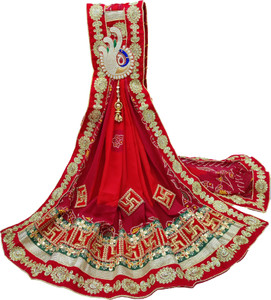 Ranisatiya Creation Poly Georgette Embroidered Women Dupatta