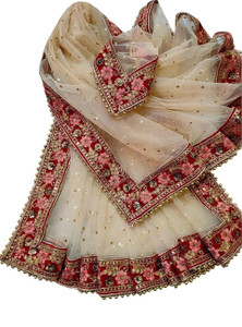 Manpreet fashion Net Embroidered Women Dupatta