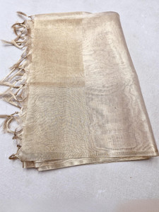 Jamal brothers Organza, Art Silk Solid Women Dupatta