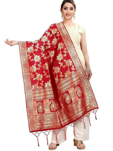 HYPHORIA Jacquard Woven, Embellished Women Dupatta