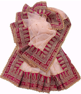 Manpreet fashion Net Embellished Women Dupatta