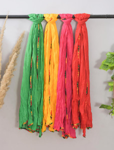 Nakoda Creation Pure Cotton Solid Women Dupatta