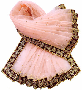 Navti Creations Net Embroidered Women Dupatta
