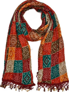 SRC Creations Art Silk Printed Women Dupatta