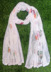 AAYAT FASHION ZONE Pure Cotton Embroidered Women Dupatta