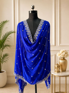 pahenava Nylon Embroidered Women Dupatta