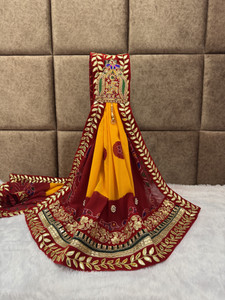 Mehriya Georgette Embroidered Women Dupatta