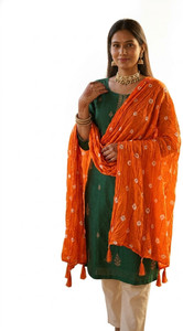 Shri Ram Creations Art Silk Printed Women Dupatta