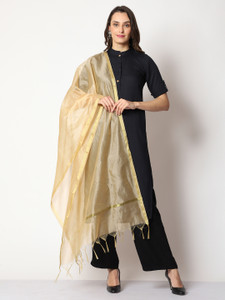 Maya Son Art Silk Checkered Women Dupatta