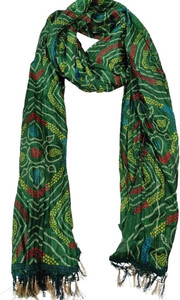 Honey Fashion Bhagalpuri Silk, Polyester Printed Unisex Dupatta