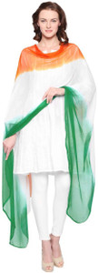 AJMERA Nylon Solid Women Dupatta