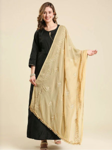 Helios Chiffon Embroidered Women Dupatta