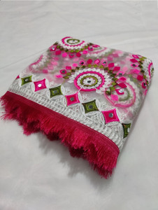 Vitrag Fashion Net Embroidered Women Dupatta