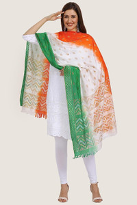 BHASKAR TRENDZ Art Silk Self Design Women Dupatta