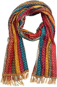 Fashion Tex Silk Blend, Polycotton Printed Women Dupatta