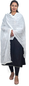 KHARARi Pure Cotton Solid Women Dupatta