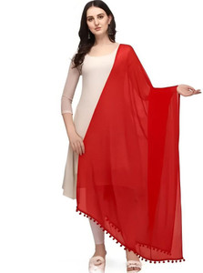 RANG FASHION Chiffon Solid Women Dupatta
