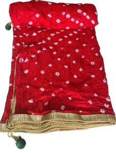WaheguruFabrics Art Silk Self Design Women Dupatta