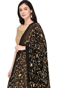 Sekmany Chiffon Embroidered Women Dupatta