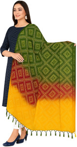 Fashion Tex Chiffon Striped Women Dupatta