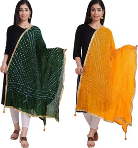 GG TEXTILE Art Silk Printed Women Dupatta
