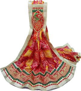Ranisatiya Creation Kota Doria Embroidered Women Dupatta