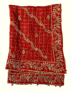 HouseOfCommon Georgette Embroidered Women Dupatta