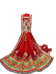Ranisatiya Creation Poly Georgette Embroidered Women Dupatta