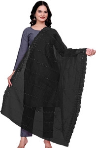 Kemza Organza Embroidered Women Dupatta