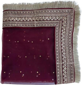 MISTHH Net Embroidered Women Dupatta