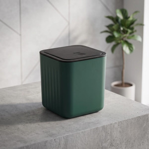 EliteCart Elegant Push Top Dustbin | Multipurpose Plastic Waste Bin for Everyday Use Plastic Dustbin