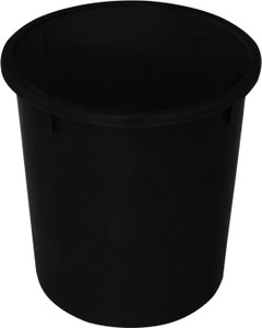 Heart Home Plastic Open Dustbin, Trash Bin, Garbage Bin, Waste Bin, 5Ltr. (Black) डस्टबिन