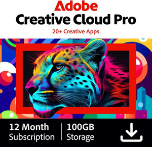 Adobe Creative Cloud Pro | Photoshop + Premiere + Illustrator + 20 Apps ...