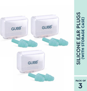 GUBB Silicone Ear Plugs For Noise Reduction For Studying, Sleeping ...