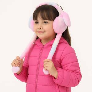 Shikshapatri Kids Winter Earmuffs with Cute Jumping Rabbit & ChuChu Sound – Boys & Girls Ear Muff  (Pack of 1)
