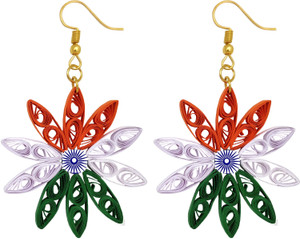 Designer's Collection Designers Collection Paper Quilling Earrings Paper Drops & Danglers