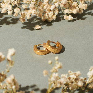 Salty Alpha Modern You Earrings for Men & Boys | Ear Tops | Ear Piece | Aesthetic Jewellery Stainless Steel Hoop Earring